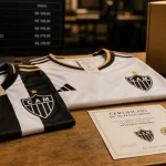 Maillot Atletico Mineiro domicile et extérieur sur établi studio