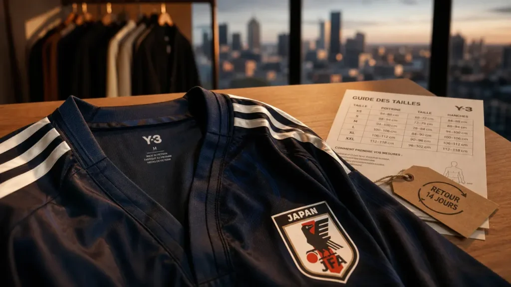 Maillot japon ouvert, guide des tailles et retour 14 jours