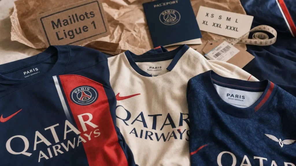 Maillot ligue 1 2026-2027 : domicile, extérieur et vintage