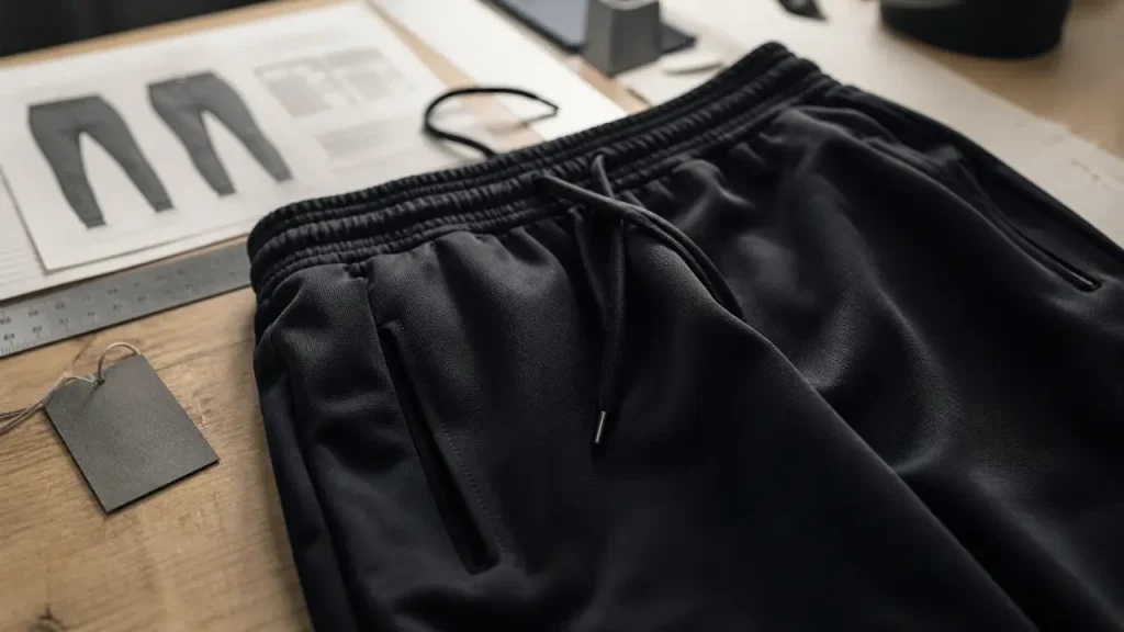 Bas juventus Tiro 25 noir : coupe standard, AEROREADY, détail matière