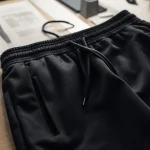 Bas juventus Tiro 25 noir : coupe standard, AEROREADY, détail matière