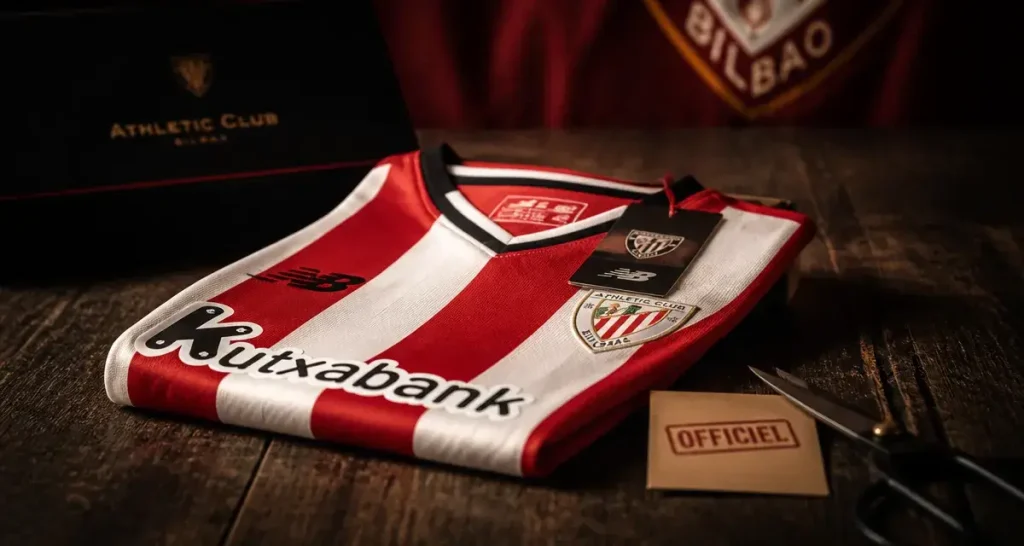 Maillot de l&rsquo;Athletic Bilbao : guide pour choisir votre modèle officiel et personnaliser votre tenue