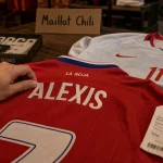 Maillot chili domicile et extérieur, flocage sur mesure
