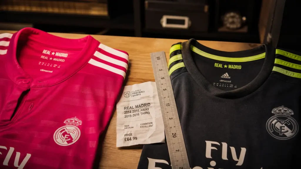 Maillot Real Madrid 2015 : rose 2014-15 ou gris 2015-16, ne vous trompez pas
