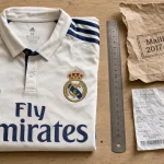 Maillot real madrid 2017-18 domicile et extérieur, vue d’ensemble