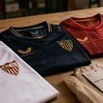 Maillot seville FC Séville domicile extérieur third