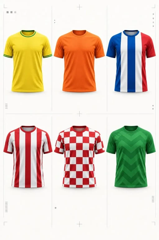 Les plus beaux maillots de football de sélections nationales aux designs emblématiques