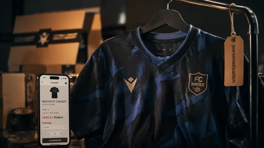 Maillot de foot concept : designs exclusifs, prix à 34,90 € et pièges à éviter