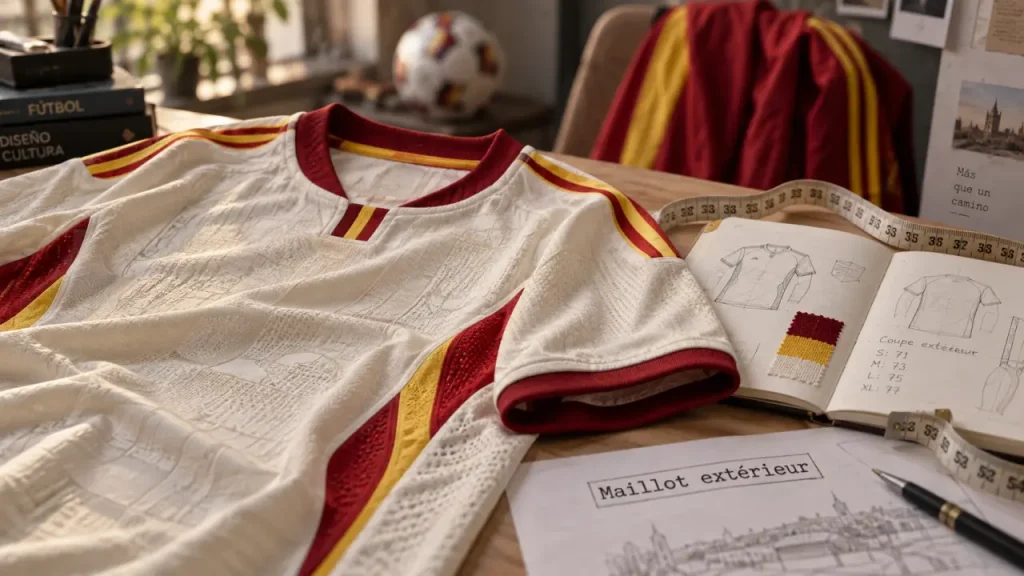 Maillot extérieur de l’Espagne 2026 : une tenue légère pour soutenir la Roja avec style