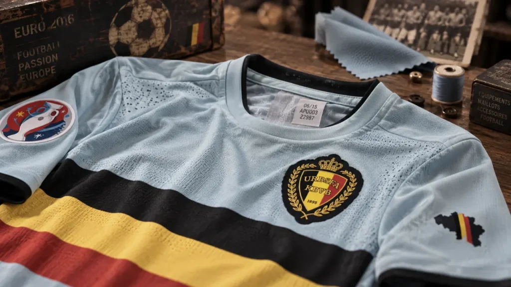 Maillot extérieur Belgique Euro 2016 : guide d&rsquo;identification et conseils d&rsquo;achat