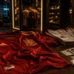 Maillots Espagne Coupe du monde 2026, rouge domicile et extérieur en boutique