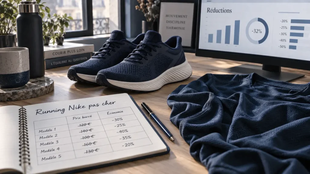 Le running Nike pas cher se trouve jusqu’à 30 % moins cher, à condition de vérifier l’usage et le stock