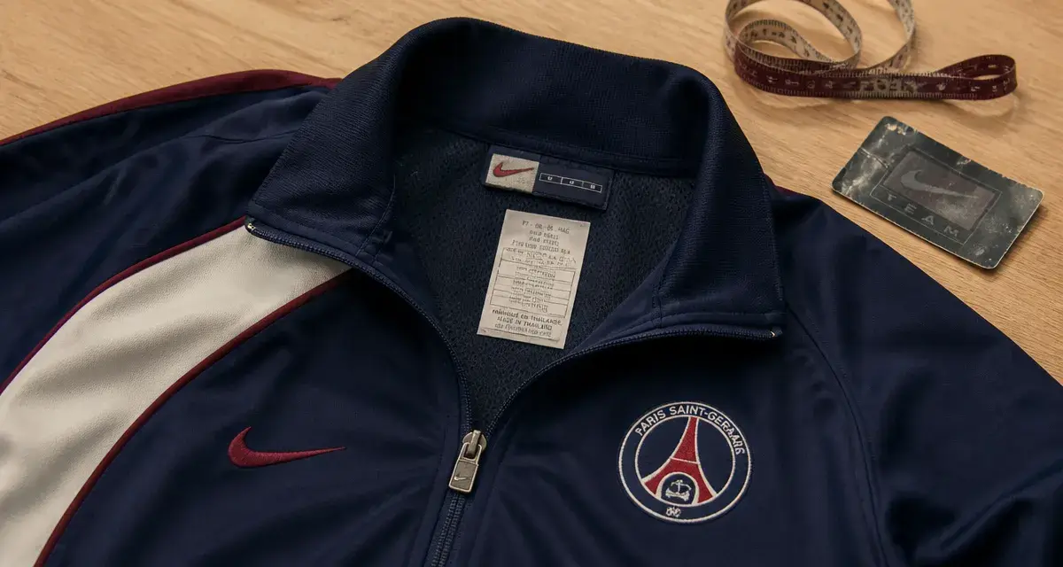 Training psg 2015 vintage : veste d’entraînement Nike PSG