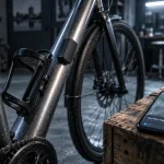 GPS traceur velo sur vélo urbain pour retrouver après vol