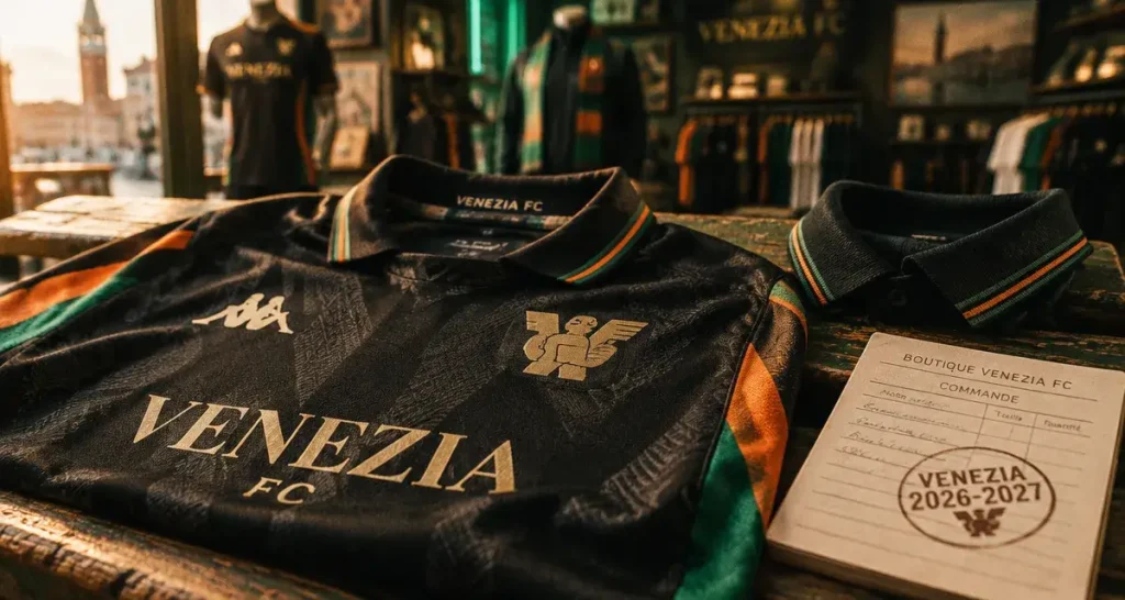 Quel maillot Venezia FC choisir ? Modèles, prix et personnalisation