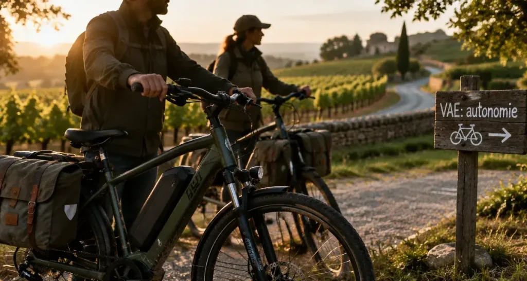 Voyage à vélo électrique : l’assistance facilite les reliefs et les étapes longues